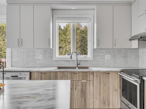 Kitchen - 910 Rue Des Mélèzes, Lévis (Les Chutes-De-La-Chaudière-Ouest), QC - Indoor Photo Showing Kitchen With Double Sink With Upgraded Kitchen