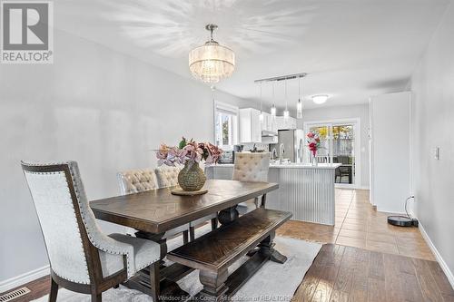 4787 Whitefish Crescent, Windsor, ON - Indoor Photo Showing Dining Room