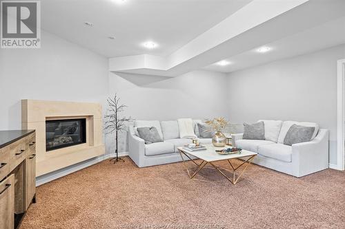 4787 Whitefish Crescent, Windsor, ON - Indoor Photo Showing Other Room With Fireplace