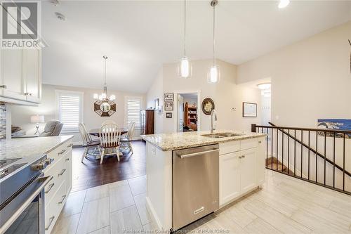 1137 Kassas Street, Lasalle, ON - Indoor Photo Showing Kitchen With Double Sink With Upgraded Kitchen