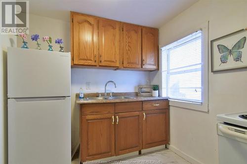 494 Church Street, Windsor, ON - Indoor Photo Showing Kitchen With Double Sink