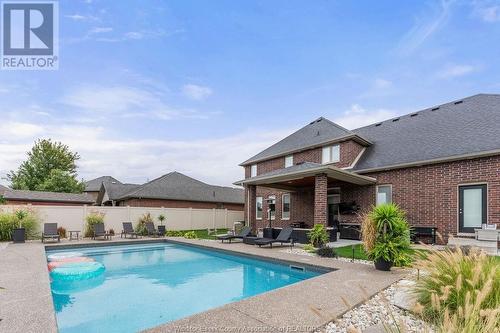 544 River Downs Avenue, Lakeshore, ON - Outdoor With In Ground Pool With Deck Patio Veranda