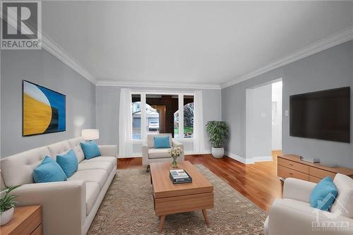 17 Grouse Avenue, Ottawa, ON - Indoor Photo Showing Living Room