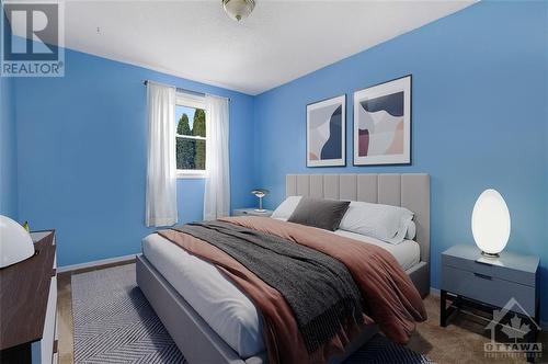 Virtually Staged - 49 Foxfield Drive, Ottawa, ON - Indoor Photo Showing Bedroom