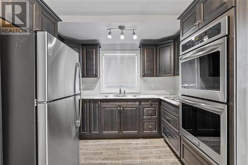 3247 Clemenceau Boulevard, Windsor, ON - Indoor Photo Showing Kitchen With Double Sink