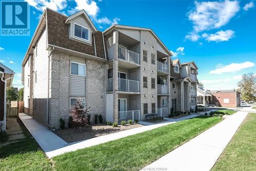 1323 Langlois Avenue Unit# 301, Windsor, ON - Outdoor With Balcony With Facade