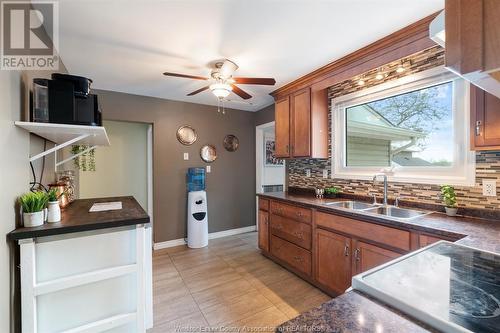 415 County Rd 34 West, Cottam, ON - Indoor Photo Showing Kitchen With Double Sink