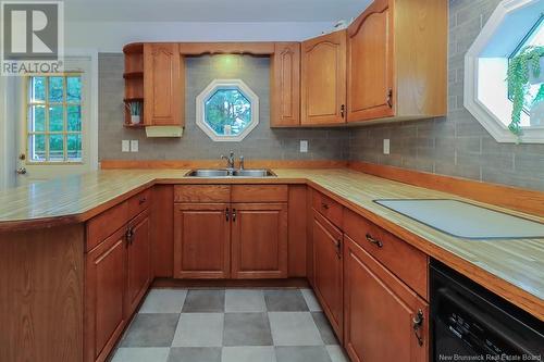 15 Sierra Avenue, Rothesay, NB - Indoor Photo Showing Kitchen With Double Sink