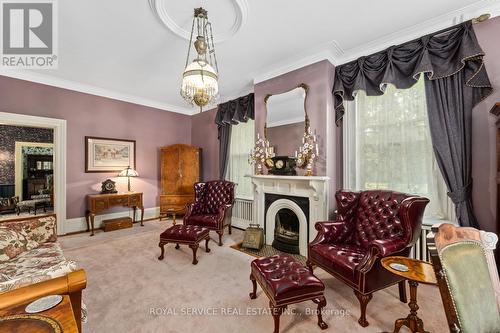 8 Gravel Road, Cavan Monaghan (Millbrook), ON - Indoor Photo Showing Other Room With Fireplace