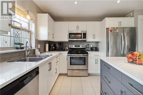 239 O'Neill Street, Moncton, NB - Indoor Photo Showing Kitchen With Double Sink