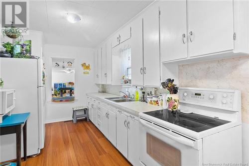 49 Lilloett Drive, Chipman, NB - Indoor Photo Showing Kitchen With Double Sink