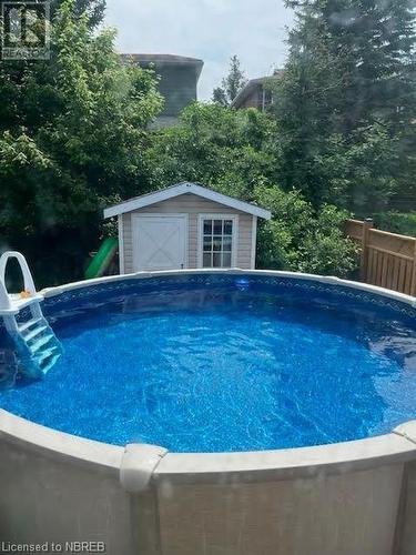 116 Francis Street, North Bay, ON - Outdoor With Above Ground Pool With Backyard