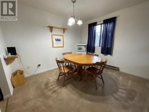 212 Spieker Avenue Unit# 304, Tumbler Ridge, BC - Indoor Photo Showing Dining Room