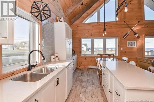 362 Rue De L'Ile Street, Caraquet, NB - Indoor Photo Showing Kitchen With Double Sink