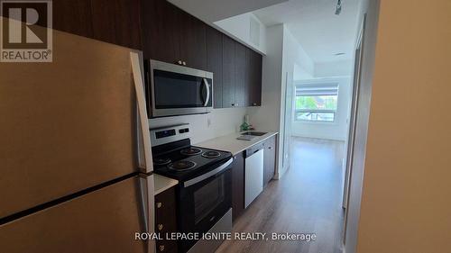 305 - 1 Wellington Street, Brantford, ON - Indoor Photo Showing Kitchen