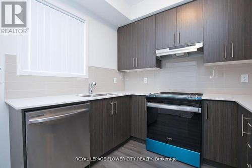 160 - 225 Birmingham Street, Toronto, ON - Indoor Photo Showing Kitchen With Double Sink