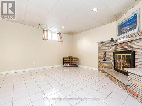 Lower - 47 Gaydon Avenue, Toronto, ON - Indoor Photo Showing Other Room With Fireplace