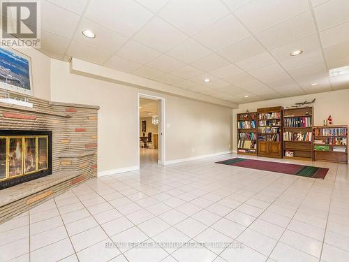 Lower - 47 Gaydon Avenue, Toronto, ON - Indoor Photo Showing Other Room With Fireplace