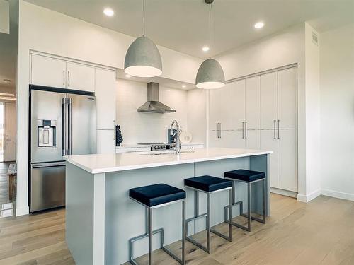 12 Thompson Court, Oak Bluff, MB - Indoor Photo Showing Kitchen With Upgraded Kitchen