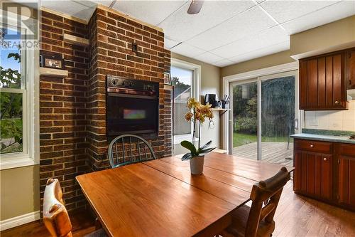 4088 County Road 29 Road, Brockville, ON - Indoor Photo Showing Dining Room With Fireplace