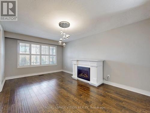 Main Fl - 348 Preston Drive, Oshawa, ON - Indoor Photo Showing Living Room With Fireplace