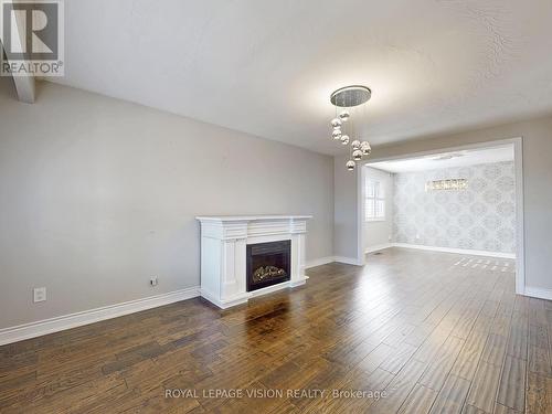 Main Fl - 348 Preston Drive, Oshawa, ON - Indoor Photo Showing Living Room With Fireplace