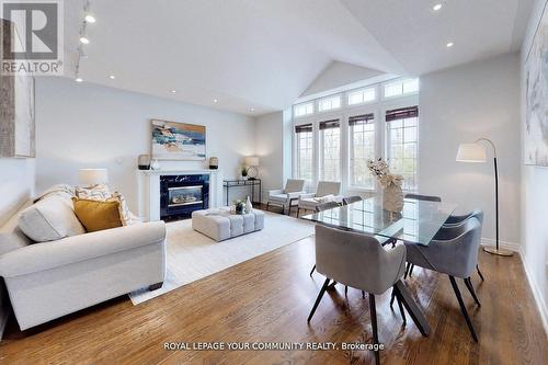 Main - 520 Stone Road, Aurora, ON - Indoor Photo Showing Other Room With Fireplace