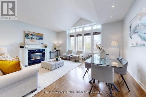 Main - 520 Stone Road, Aurora, ON - Indoor Photo Showing Other Room With Fireplace