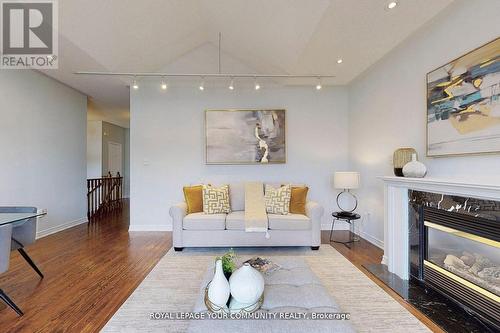 Main - 520 Stone Road, Aurora, ON - Indoor Photo Showing Living Room With Fireplace