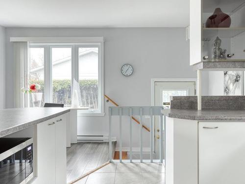 Cuisine - 296 Rue Berthierville, Joliette, QC - Indoor Photo Showing Kitchen With Double Sink