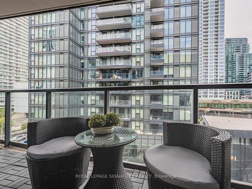 508-90 Queens Wharf Rd, Toronto, ON - Outdoor With Balcony