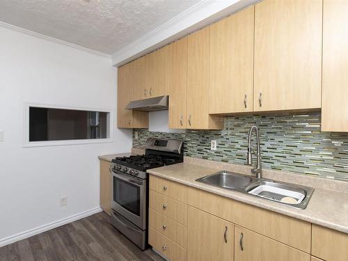 126 Amelia Street E, Thunder Bay, ON - Indoor Photo Showing Kitchen With Double Sink