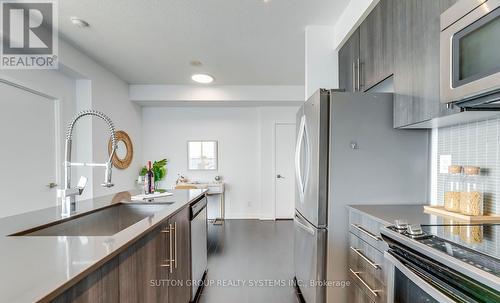 # 4610 - 4011 Brickstone Mews, Mississauga, ON - Indoor Photo Showing Kitchen With Upgraded Kitchen