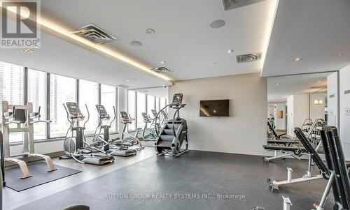 # 4610 - 4011 Brickstone Mews, Mississauga, ON - Indoor Photo Showing Gym Room