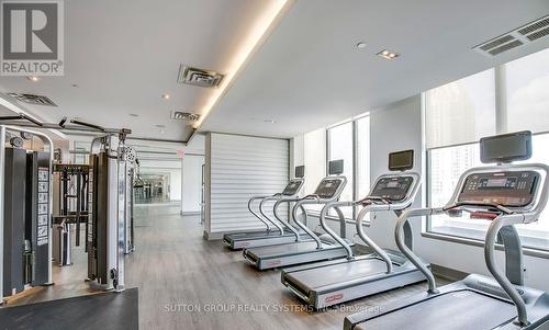 # 4610 - 4011 Brickstone Mews, Mississauga, ON - Indoor Photo Showing Gym Room