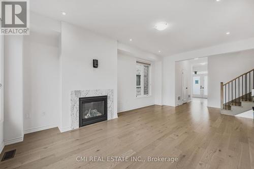 116 Shepherd Drive, Barrie, ON - Indoor Photo Showing Living Room With Fireplace