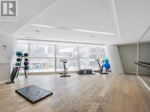 1908 - 8 The Esplanade, Toronto, ON - Indoor Photo Showing Gym Room