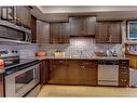 4900 Heritage Drive Unit# 201, Vernon, BC  - Indoor Photo Showing Kitchen With Stainless Steel Kitchen With Double Sink 