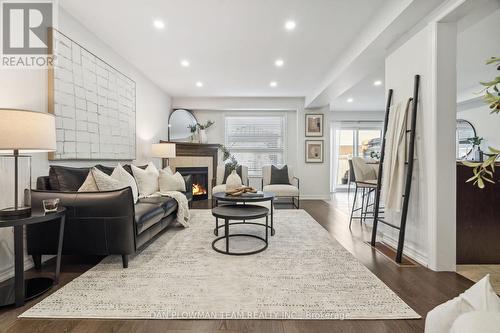 6 Page Place, Clarington, ON - Indoor Photo Showing Other Room With Fireplace