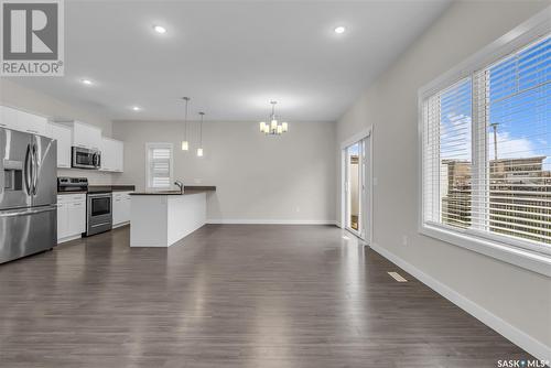 122 315 Dickson Crescent, Saskatoon, SK - Indoor Photo Showing Kitchen With Upgraded Kitchen