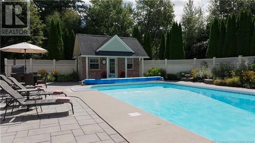 5 John Street, Rothesay, NB - Outdoor With In Ground Pool With Backyard