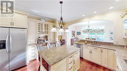 5 John Street, Rothesay, NB - Indoor Photo Showing Kitchen With Double Sink With Upgraded Kitchen