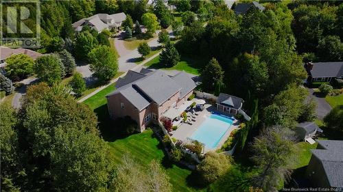 5 John Street, Rothesay, NB - Outdoor With In Ground Pool With View