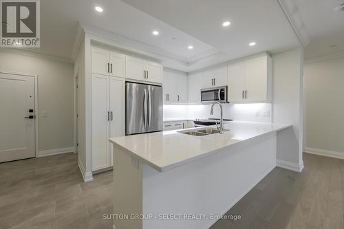 207 - 1975 Fountain Grass Drive, London, ON - Indoor Photo Showing Kitchen With Stainless Steel Kitchen With Double Sink With Upgraded Kitchen