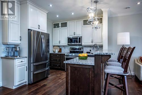 15 Topsail Shores Terrace, Conception Bay South, NL - Indoor Photo Showing Kitchen With Stainless Steel Kitchen With Upgraded Kitchen