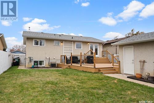 114 Vanier Crescent, Saskatoon, SK - Outdoor With Deck Patio Veranda With Exterior