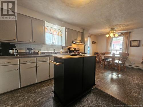 319 Tobique Road, Grand Falls, NB - Indoor Photo Showing Kitchen With Double Sink