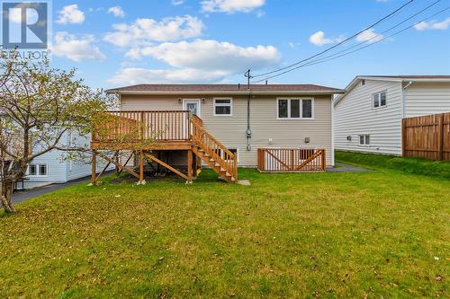 43 Moores Drive, Mount Pearl, NL - Outdoor With Deck Patio Veranda With Exterior