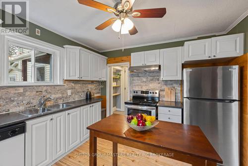 193 Sydenham Street, Gananoque (821 - Gananoque), ON - Indoor Photo Showing Kitchen With Double Sink