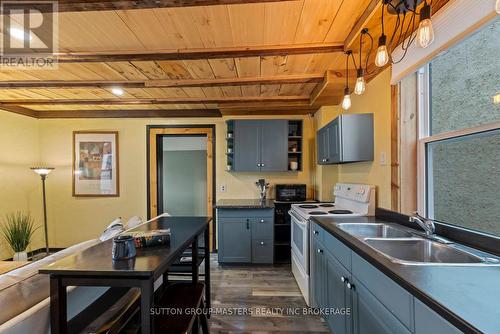 193 Sydenham Street, Gananoque (821 - Gananoque), ON - Indoor Photo Showing Kitchen With Double Sink